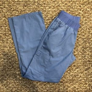 Cherokee Flexibles Ceil Blue Cargo Scrub Pant XS